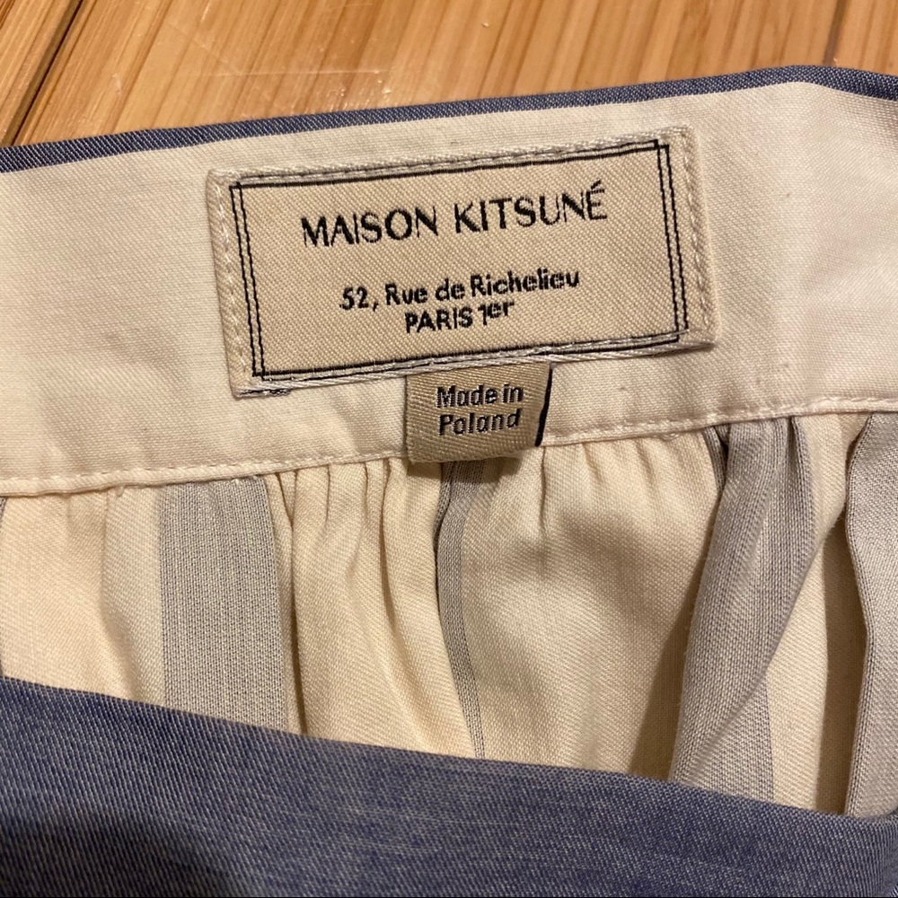 Maison Kitsune pleated skirt - Picture 2 of 4